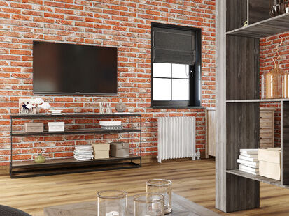 Фото № 4: Дизайн-проект двухкомнатной квартиры 55.5  м² Стиль Лофт для дпк лыщево