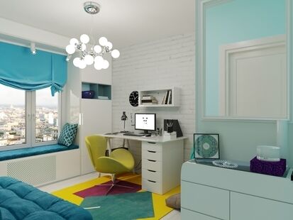 Фото № 1: Дизайн-проект трехкомнатной квартиры 74.9  м² стиль Современная классика для ЖК 2429