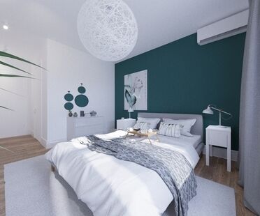 Фото № 2: Дизайн-проект двухкомнатной квартиры 59.9  м² Скандинавский стиль для ЖК Московский