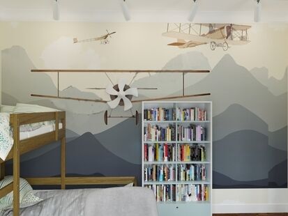 Фото № 3: Дизайн-проект детской 13.02  м² Стиль Контемпорари для ЖК Московский