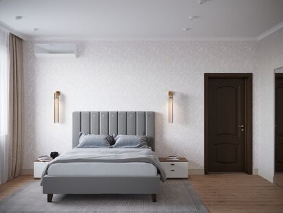 Фото № 2: Дизайн-проект трехкомнатной квартиры 107.8  м² стиль Современная классика для ЖК Московский