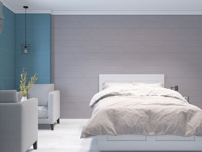 Фото № 5: Дизайн-проект однокомнатной квартиры 42.46  м² Стиль Минимализм для ЖК Московский