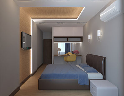 Фото № 2: Дизайн-проект трехкомнатной квартиры 102.96  м² стиль Современная классика для ЖК Московский