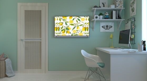 Фото № 1: Дизайн-проект двухкомнатной квартиры 54.9  м² стиль Фьюжн для ЖК Московский