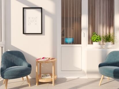 Фото № 5: Дизайн-проект трехкомнатной квартиры 80.5  м² Стиль Контемпорари для ЖК Московский