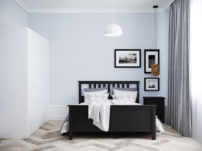 Фото № 1: Дизайн-проект трехкомнатной квартиры 112.7  м² Стиль Американская классика для ЖК Московский