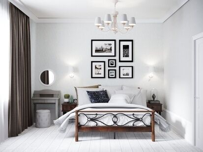 Фото № 3: Дизайн-проект трехкомнатной квартиры 112.7  м² Стиль Американская классика для ЖК Московский