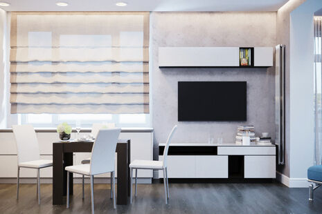 Фото № 4: Дизайн-проект двухкомнатной квартиры 70.54  м² Стиль Минимализм для ЖК Московский