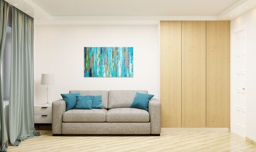 Фото № 4: Дизайн-проект трехкомнатной квартиры 59.42  м² Стиль Модернизм для ЖК Московский