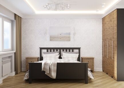 Фото № 1: Дизайн-проект трехкомнатной квартиры 81.9  м² Стиль Контемпорари для ЖК Московский