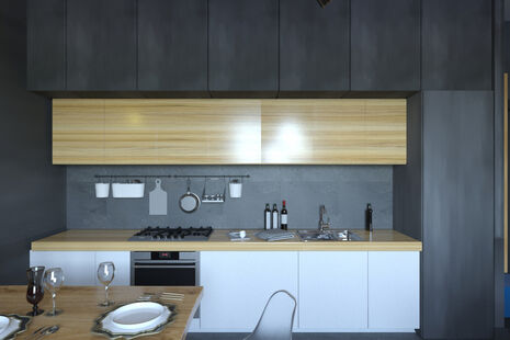 Фото № 2: Дизайн-проект трехкомнатной квартиры 60.4  м² Стиль Минимализм для ЖК Оранж парк