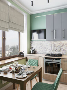 Фото № 1: Дизайн-проект двухкомнатной квартиры 54.7  м² Скандинавский стиль для ЖК Московский