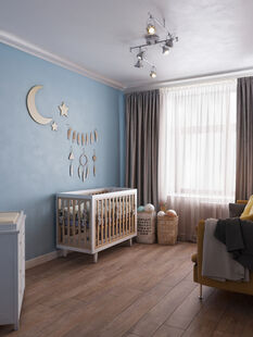 Фото № 5: Дизайн-проект двухкомнатной квартиры 54.7  м² Скандинавский стиль для ЖК Московский