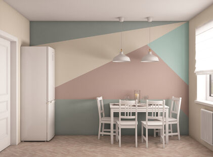 Фото № 5: Дизайн-проект двухкомнатной квартиры 55.5  м² Скандинавский стиль для ЖК Московский