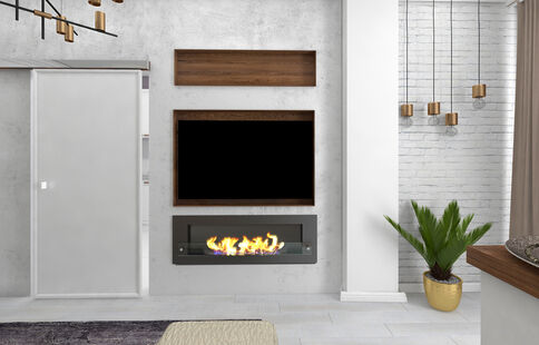 Фото № 5: Дизайн-проект двухкомнатной квартиры 63.3  м² Стиль Арт-деко для ЖК Московский