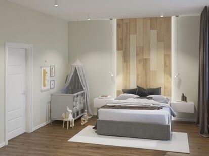 Фото № 2: Дизайн-проект пятикомнатной квартиры 177.28  м² Стиль Эклектика для одноэтажного дома