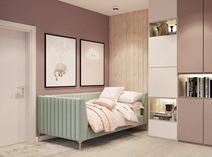 Фото № 1: Дизайн-проект трехкомнатной квартиры 65.82  м² стиль Модернизм для ЖК Стрижи Сити