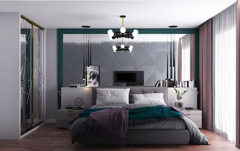 Фото № 1: Дизайн-проект евро двухкомнатной квартиры 52.05  м² Скандинавский стиль для ЖК Этто