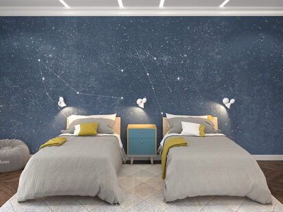 Фото № 6: Дизайн-проект трехкомнатной квартиры 77.33  м² стиль Модернизм для ЖК Стрижи Сити