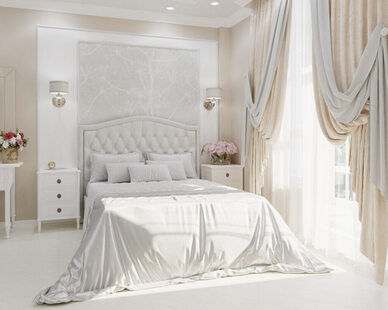 Фото № 1: Дизайн-проект двухкомнатной квартиры 63.79  м² стиль Современная классика для ЖК КОМАРОВО