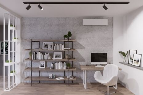 Фото № 2: Дизайн-проект однокомнатной квартиры 45.52  м² Эклектика для ЖК Московский