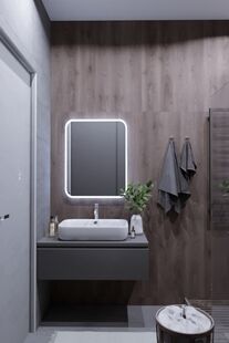 Фото № 4: Дизайн-проект однокомнатной квартиры 45.52  м² Эклектика для ЖК Московский