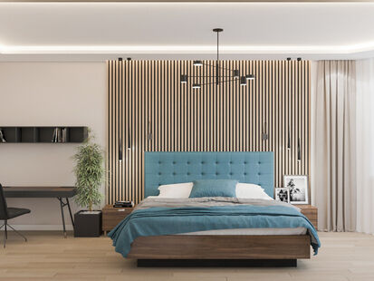 Фото № 1: Дизайн-проект трехкомнатной квартиры 77.0  м² Стиль Минимализм для ЖК Московский