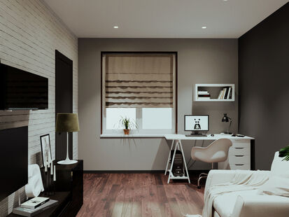 Фото № 4: Дизайн-проект трехкомнатной квартиры 103.0  м² Стиль Эклектика для ЖК Московский