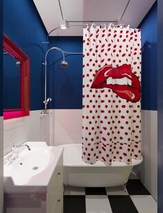 Фото № 3: Дизайн-проект квартиры-студии 25.1  м² Стиль поп-арт для ЖК Московский