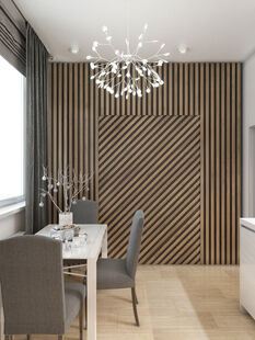 Фото № 4: Дизайн-проект однокомнатной квартиры 37.9  м² Стиль Минимализм для ЖК Московский