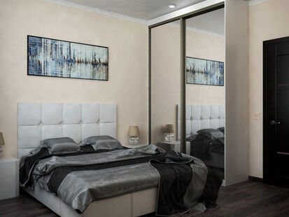 Фото № 2: Дизайн-проект двухкомнатной квартиры 81.5  м² Стиль Современная классика для ЖК Московский