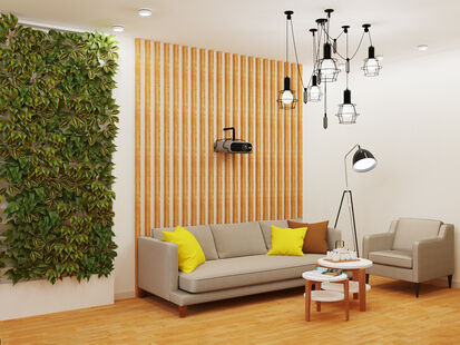 Фото № 1: Дизайн-проект трехкомнатной квартиры 90.2  м² Эко-стиль для ЖК Московский