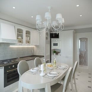 Фото № 4: Дизайн-проект трехкомнатной квартиры 73.77  м² Стиль Модернизм для ЖК Московский