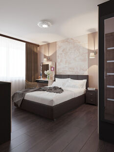 Фото № 2: Дизайн-проект трехкомнатной квартиры 86.1  м² Стиль Контемпорари для ЖК Кварталы 21/19