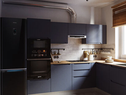 Фото № 2: Дизайн-проект двухкомнатной квартиры 69.66  м² Стиль Эклектика для ЖК Московский