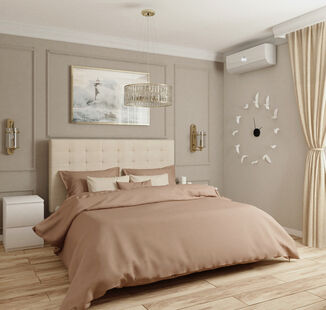 Фото № 1: Дизайн-проект трехкомнатной квартиры 81.5  м² Стиль Современная классика для ЖК Поколение