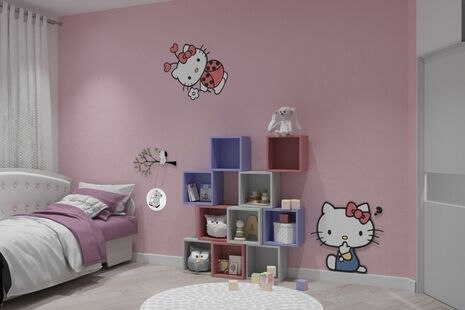 Фото № 5: Дизайн-проект двухкомнатной квартиры 65.39  м² Стиль Минимализм для ЖК Московский