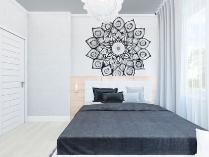 Фото № 3: Дизайн-проект трехкомнатной квартиры 90.9  м² Стиль Минимализм для ЖК Московский