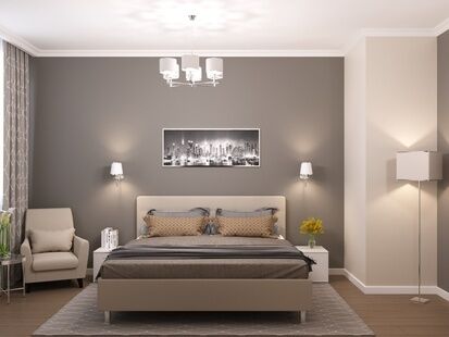 Фото № 1: Дизайн-проект двухкомнатной квартиры 71.8  м² Стиль Контемпорари для ЖК Новорижский