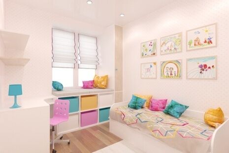 Фото № 2: Дизайн-проект двухкомнатной квартиры 25.32  м² Стиль Контемпорари для ЖК в г. Санкт-Петербург