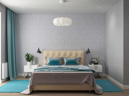 Фото № 1: Дизайн-проект двухкомнатной квартиры 71.73  м² Скандинавский стиль для ЖК Московский