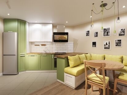 Фото № 1: Дизайн-проект двухкомнатной квартиры 72.99  м² Скандинавский стиль для ЖК Московский