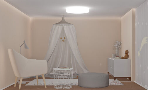 Фото № 2: Дизайн-проект двухкомнатной квартиры 82.1  м² Стиль Фьюжн для ЖК Московский