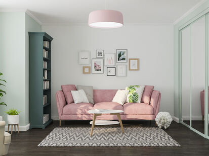 Фото № 1: Дизайн-проект детской 22.65  м² Скандинавский стиль для ЖК Московский