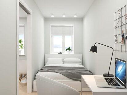 Фото № 3: Дизайн-проект квартиры-студии 29.5  м² Скандинавский стиль для ЖК Тесла Парк