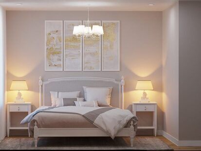 Фото № 3: Дизайн-проект евро двухкомнатной квартиры 55.5  м² стиль Современный для ЖК Первый ключ