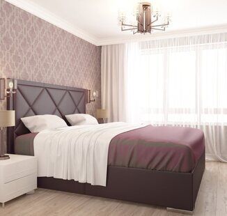 Фото № 2: Дизайн-проект однокомнатной квартиры 35.6  м² стиль Современная классика для ЖК Первый ключ