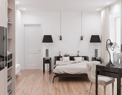 Фото № 2: Дизайн-проект двухкомнатной квартиры 63.84  м² стиль Современный для ЖК Стрижи Сити