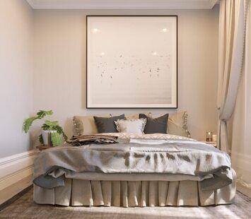 Фото № 2: Дизайн-проект однокомнатной квартиры 49.8  м² стиль Контемпорари для ЖК Фрегат-2