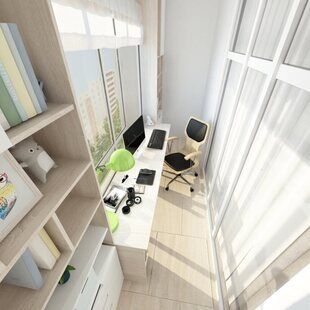 Фото № 2: Дизайн-проект однокомнатной квартиры 49.1  м² Скандинавский стиль для ЖК Стрижи Сити